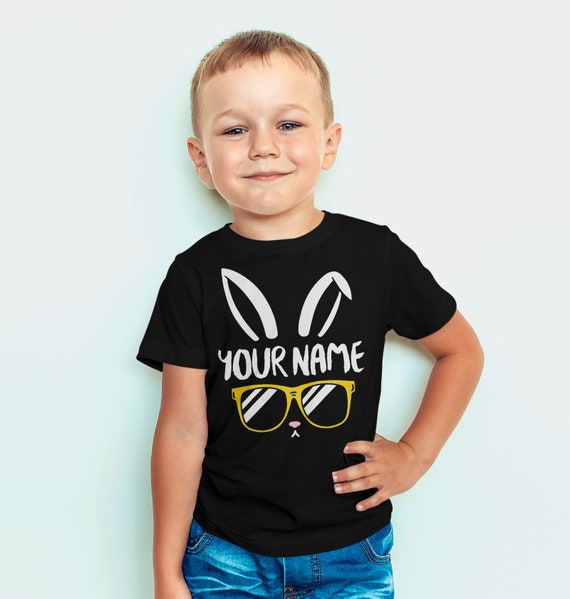 Custom Easter Shirt With Name Kids Easter T Shirt for Boy - Etsy New Zealand