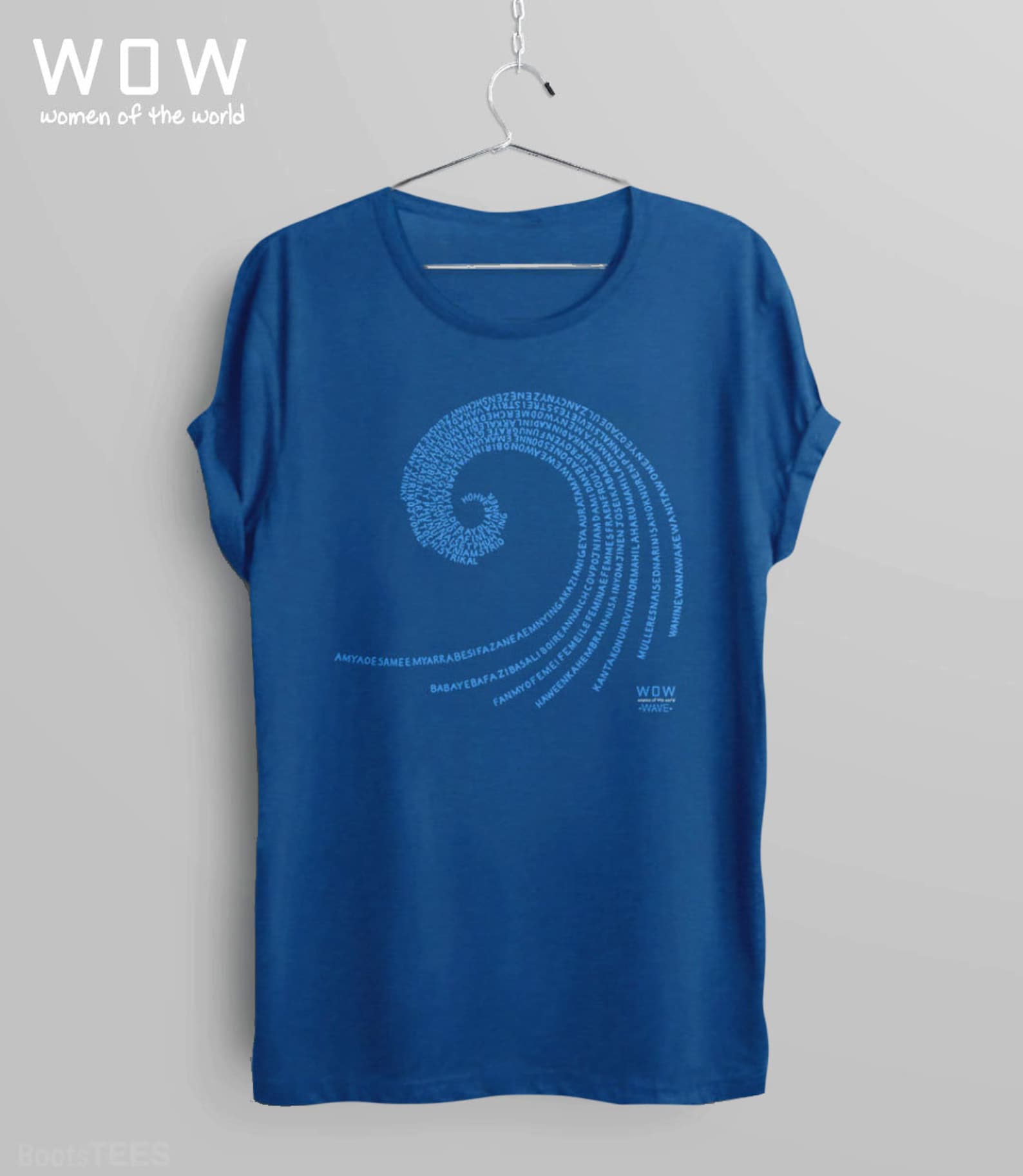 Blue Wave Shirt for Women, Graphic Tee Shirt for Feminist Tshirt ...