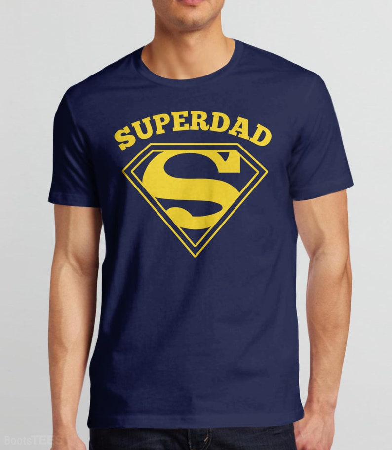 Super Dad Shirt | Dad Gift for Husband or Father with Superhero Dad Tshirt Graphic, Father's Day or Baby Shower Gift for Him Superdad Tee 