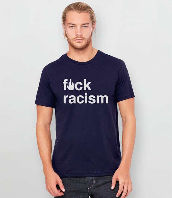邦楽 TICA / RACIST FRIEND Fuck Racism Graphic Tee: Bootstees Anti-hate Unisex Shirt - Etsy