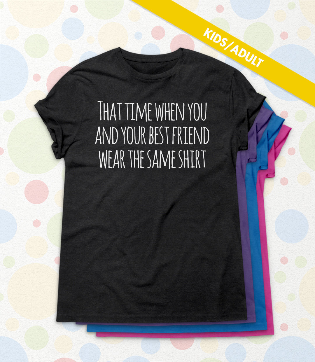 Matching Best Friend Shirts for Kids Funny Best Friend Shirts Etsy