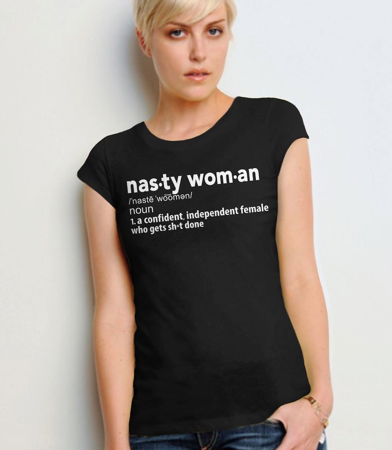 Nasty Frau Definition Shirt feministische tShirt weibliche Etsy