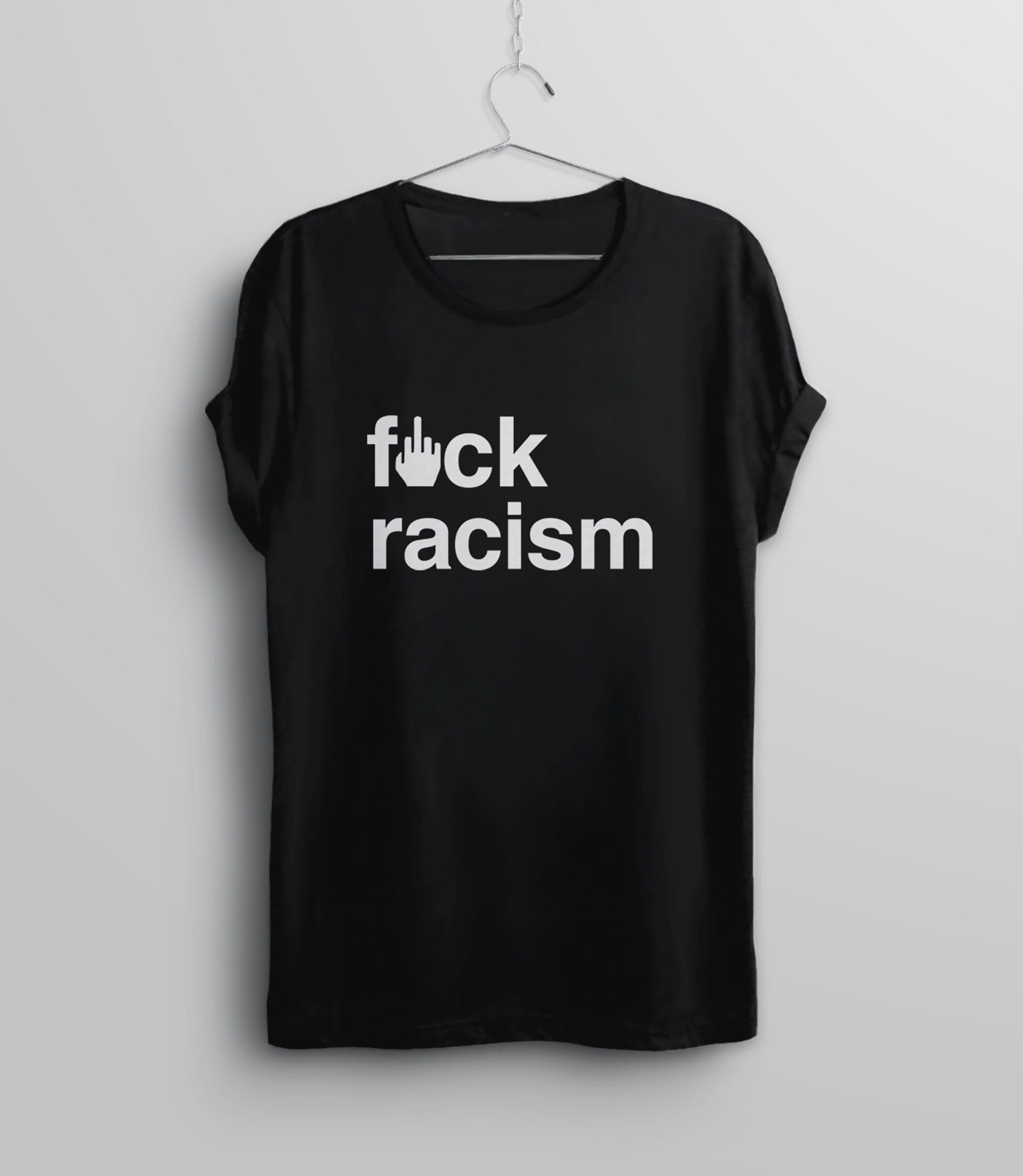 Fuck Racism Graphic Tee: Bootstees Anti-hate Unisex Shirt - Etsy