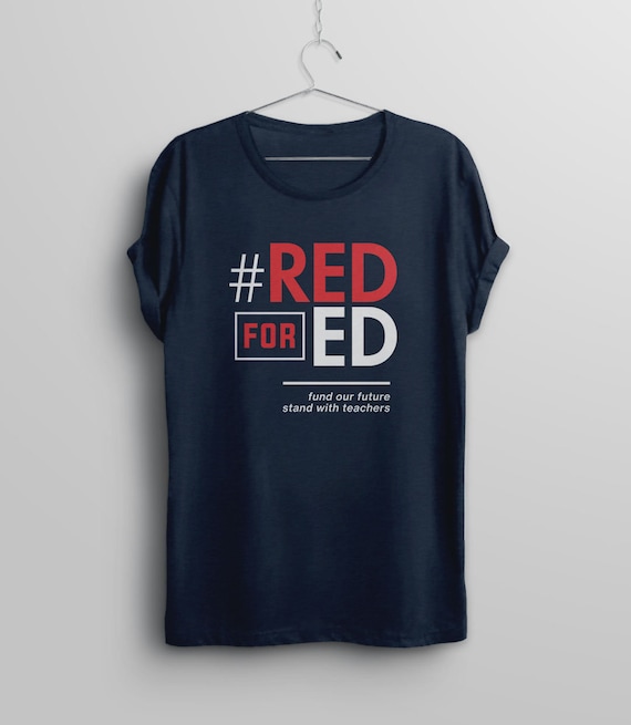 Fund Our Future In Teacher Walkout Red For Ed Indiana T-Shirt Fund Our Future In Teacher Walkout Red For Ed Indiana T-Shirt