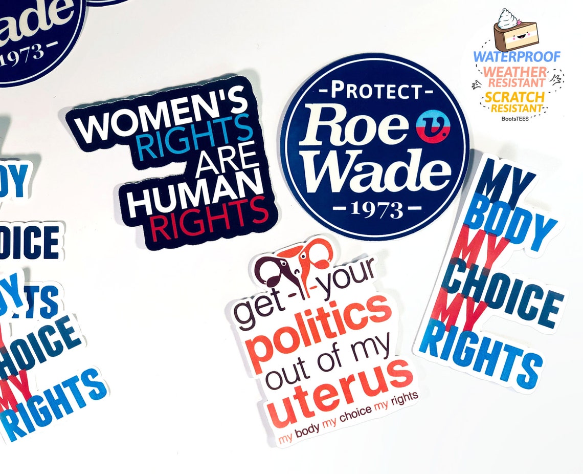 Womens Rights Sticker Pack Feminist Sticker Set for laptop | Etsy