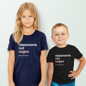 Immigration Reform Shirt Anti-trump T-shirt, Classrooms Not Cages T ...
