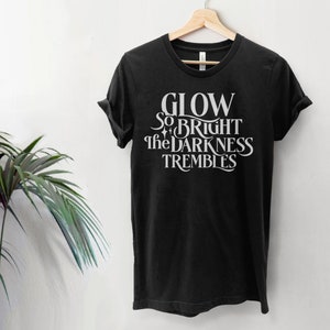 Kindred's Curse Quote Shirt, Glow So Bright Tshirt, Spark of the Everflame graphic tee, romantasy gift romance fan, LICENSED Penn Cole Merch image 7
