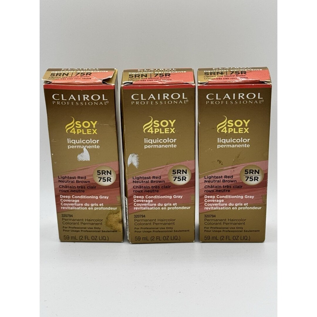 Clairol Professional SOY4PLEX Liquicolor Permanente 2 Fl Oz Pack of 3 ...
