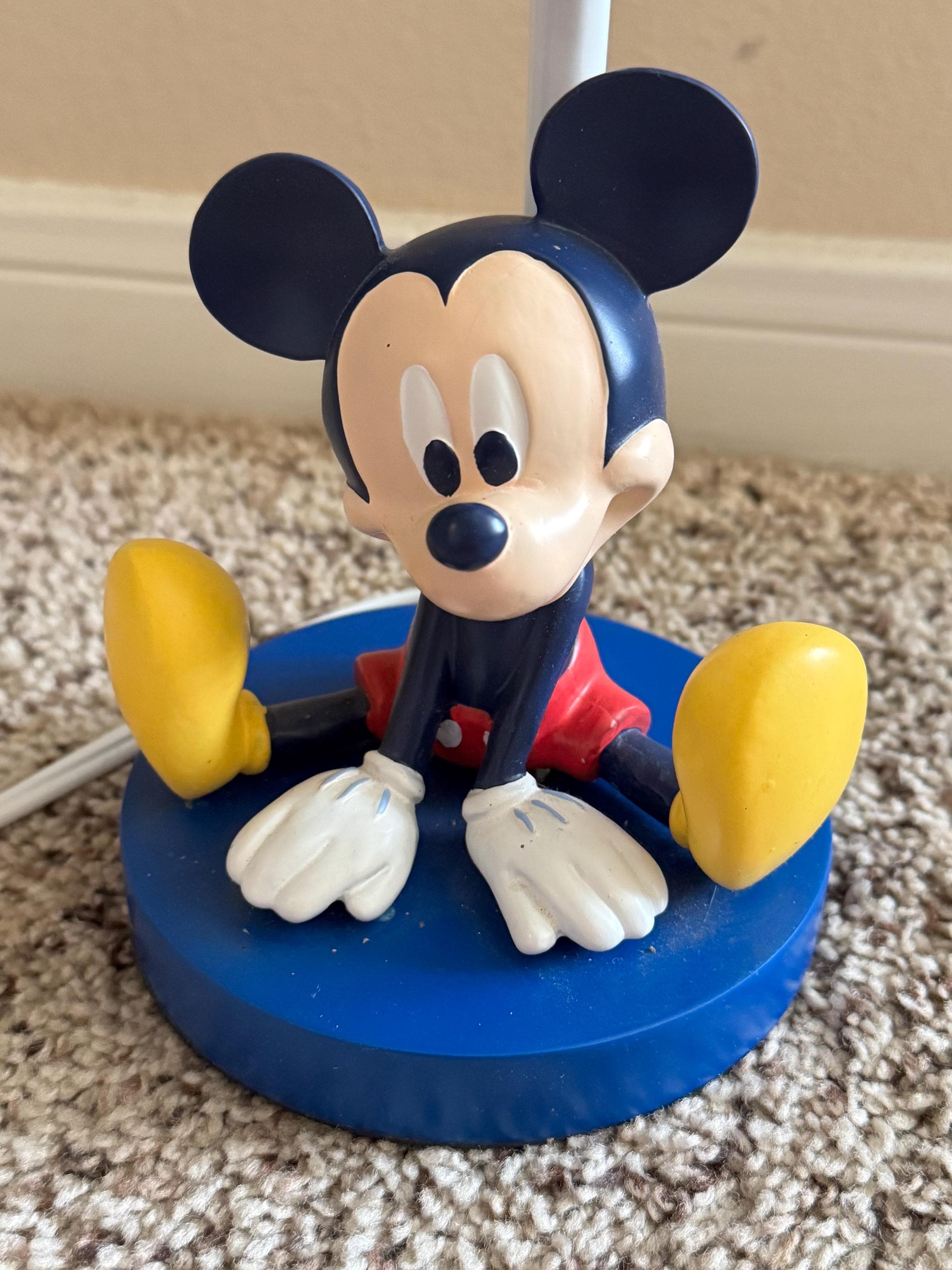 Vintage Mickey Lamp - Etsy