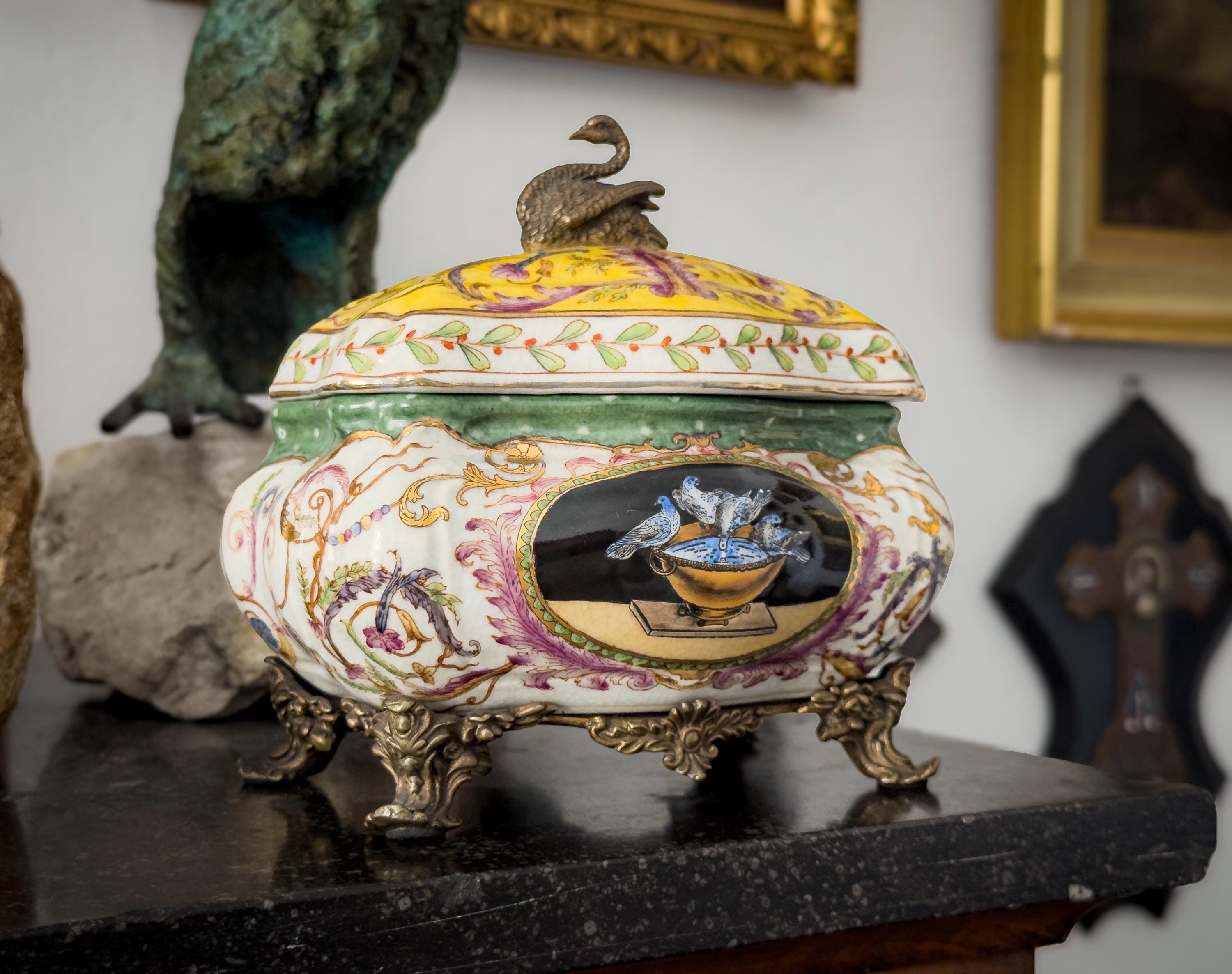 Jardinière céramique - Revoir le jour | Boutique vintage en ligne et à Dax