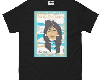 Camiseta clásica unisex de la Isla de los Delfines Azules