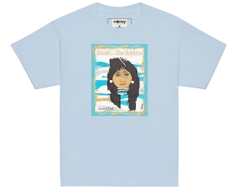 Camiseta clásica juvenil de la Isla de los Delfines Azules