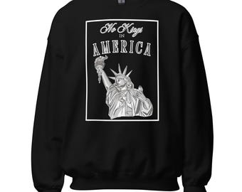 Sudadera unisex "No Kings in America"