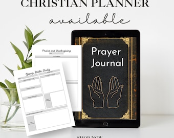 Prayer Journal Printable | Daily Prayer  Reflection Journal | Christian Digital Journal | Faith Planner | Gratitude  Prayer Tracker PDF