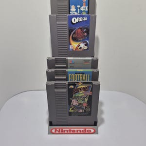 Nintendo Entertainment System, NES 9 game Cartridge Holder Display Stand