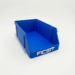 Satisfactory FICSIT Factory Organizer Bin -  3D Printed Stackable Screw Container