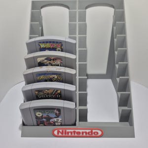 Nintendo 64, N64 18 Cartridge Holder Display Stand
