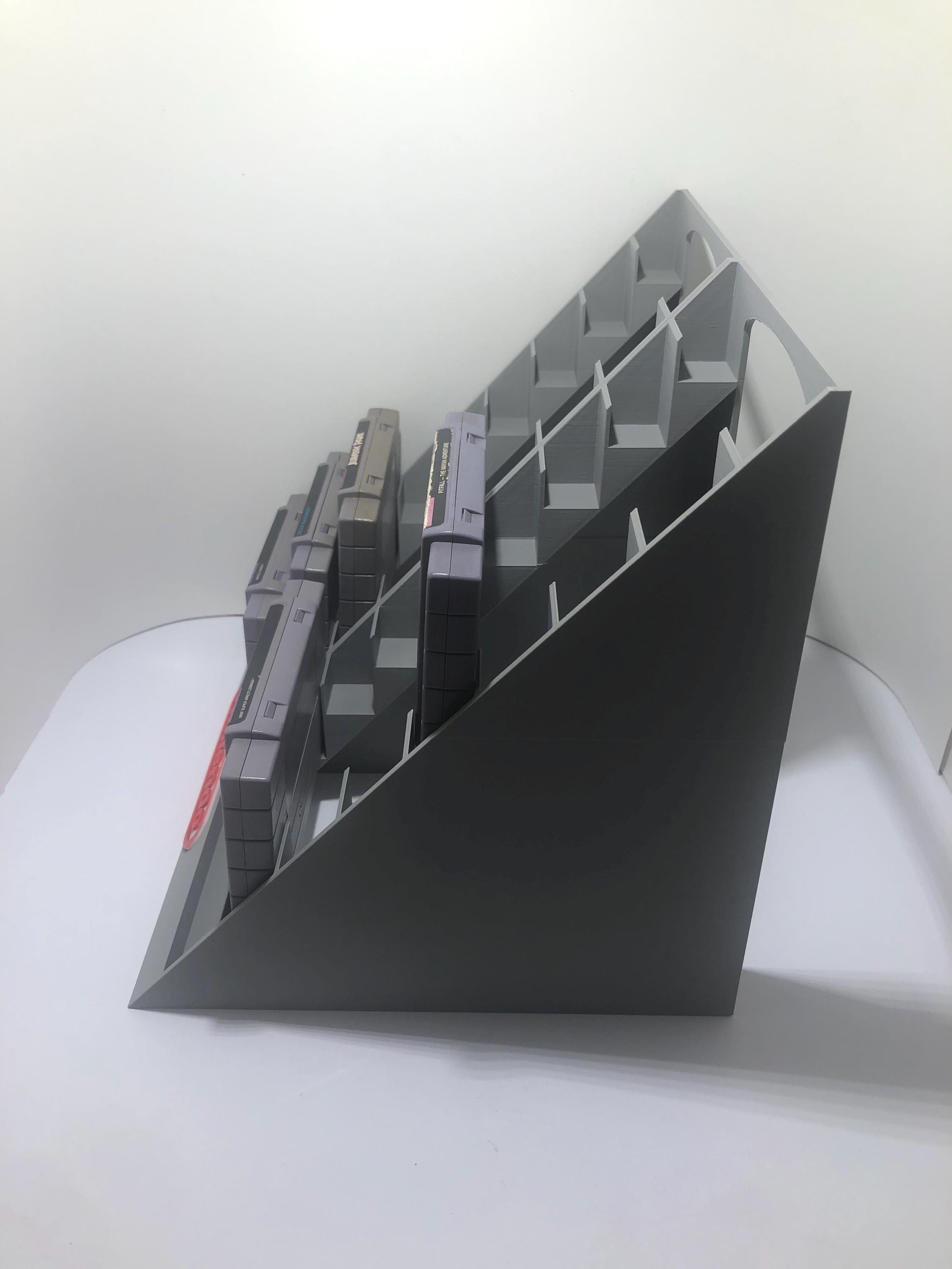 Super Nintendo, SNES 18 Game Cartridge Holder Display Stand - Etsy