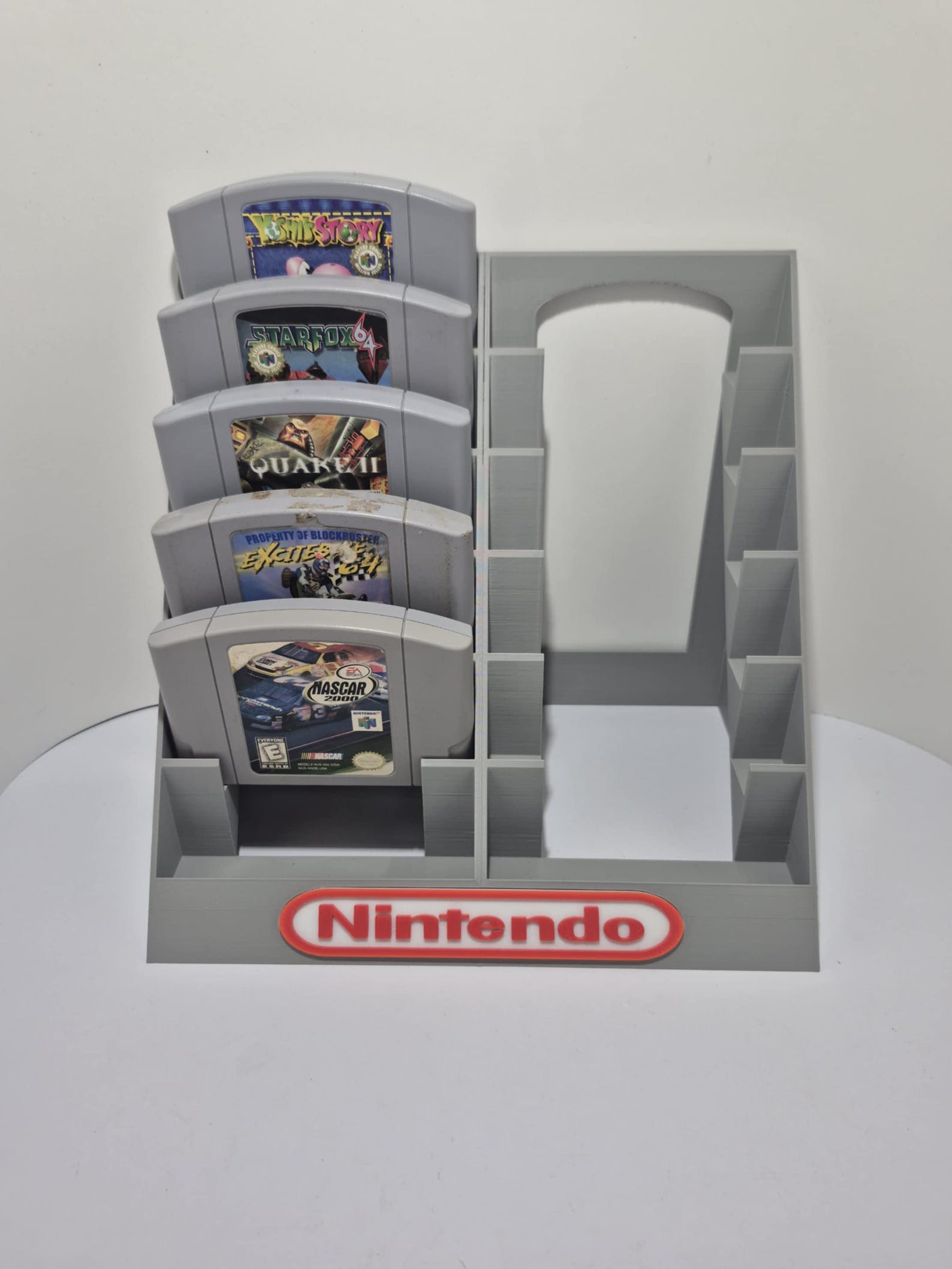 Nintendo 64 N64 Cartridge Display Stand – Holds 12 Games - Etsy
