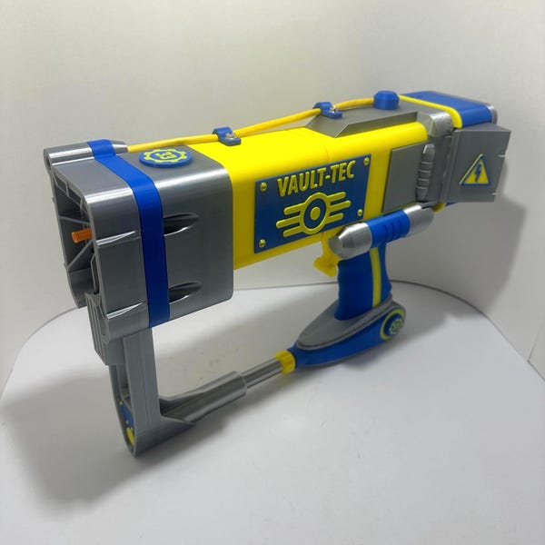 Accesorio de bláster láser Vault-Tec AEP7 - Réplica de Fallout New Vegas