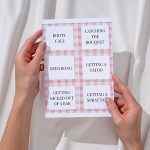 Bach Party Charades – Instant Download Printable Game