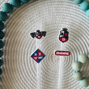 RBD Rebelde Stroh Anhänger, Stroh Topper Charme, süße Stroh Topper, süße Stroh Charms, Cafecito, Concha Becher, Stroh Zubehör