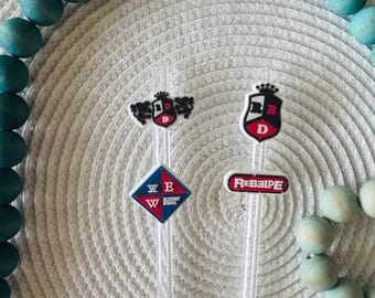 RBD Rebelde Straw Charm, Straw Topper Charm, Cute Straw Topper, Cute Straw Charms, Cafecito, Concha Tumbler, Straw Accessories