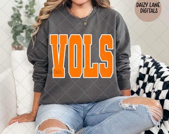 Tennessee PNG | Game Day | Varsity Letters | Tennessee Vols png | Vols png | football | Fall | Digital Download | Sublimation
