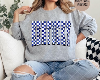 Kentucky png | Kentucky state png | Checkered Kentucky png | Digital Download