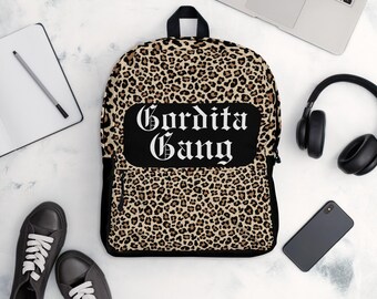 Leopard Print - Gordita Gang Backpack