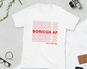 Boricua AF - Short-Sleeve Unisex T-Shirt