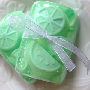 Handmade Cucumber Kiwi Glycerin Soap