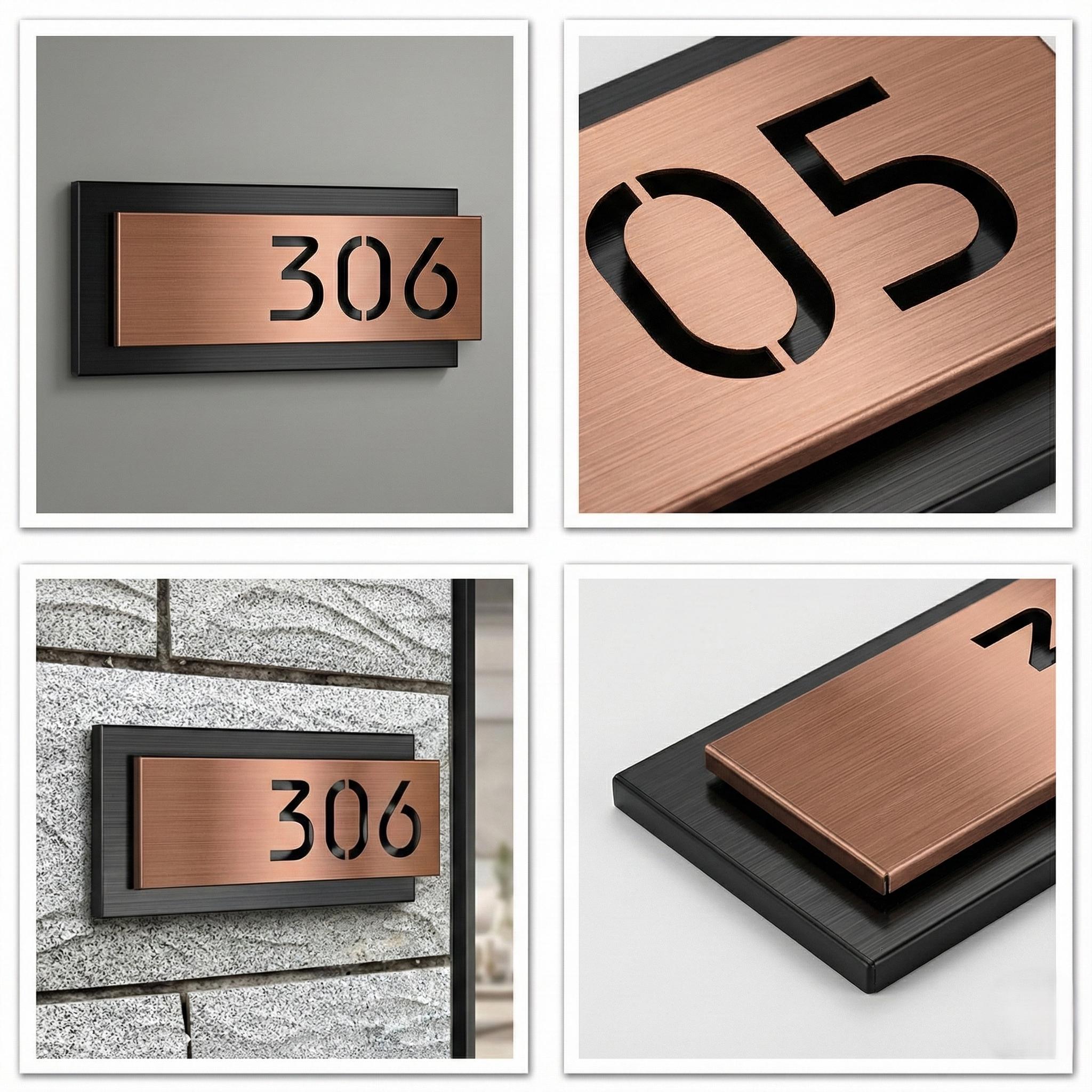 personalized-modern-house-number-sign-stainless-steel-metal-door