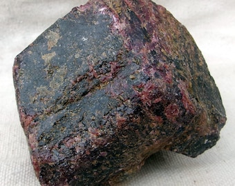 Large Natural Red Garnet Quartz Crystal Rough Mineral Specimen 2.06 lb.