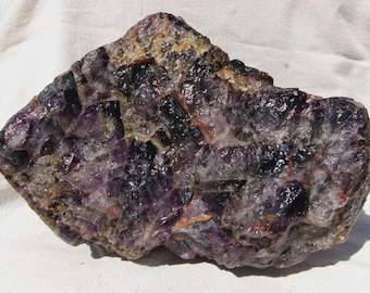 Amethyst Rough 26 lbs. 4oz Brazil Dark Amethyst Lapidary, Specimen