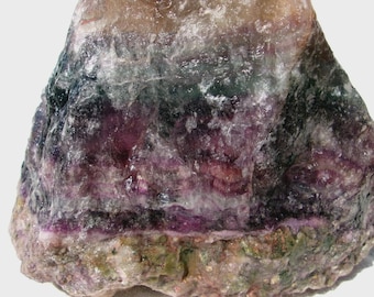 Rainbow Fluorite Rough 16.11 Lbs. from Brazil Lapidary Rough, Cabbing, Slab Saw