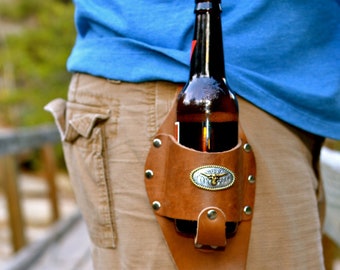 Texas longhorn bierholster