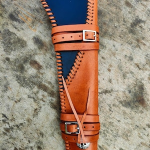 Mares Leg、Ranch Hand、Chiappa Western GunfighterレザーガンホルスターキャリーROSSI RANCHレザースキャバードホルスター、ショットガン用レッグホルスター米国