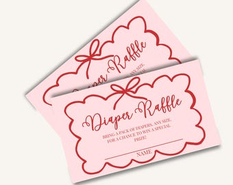 Ein kleiner Schatz-Babyparty-Windel-Gewinnspiel: Bearbeitbare Canva-Vorlage (Digitaler Download)
