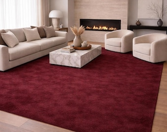 Warm Neutral Rug, Hand Tufted Area Rug, Modern Carpet, Vintage Home Decoer