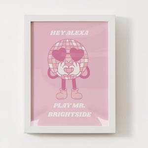 Mr. Brightside | Disco Ball Print | Retro Party Wall Art | Mizzou Wall Art | University of Missouri | Mizzou Tigers | Instant Download