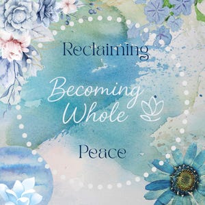 Baraja de cartas imprimible "Recuperando la Paz" / Ideas digitales para la sanación del trauma / Tarjetas de autocompasión y apoyo emocional