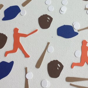 baseball confetti, baseball baby shower, boys birthday party decor, first birthday decor, boy baby shower decor, baseball birthday decor
