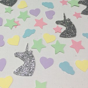 unicorn birthday decor, unicorn baby shower, unicorn confetti, unicorn decoration, girl unicorn party, girl birthday decor, girl baby shower