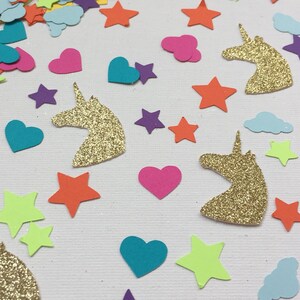 unicorn birthday decor, unicorn baby shower, unicorn confetti, unicorn decoration, girl unicorn party, girl birthday decor, girl baby shower