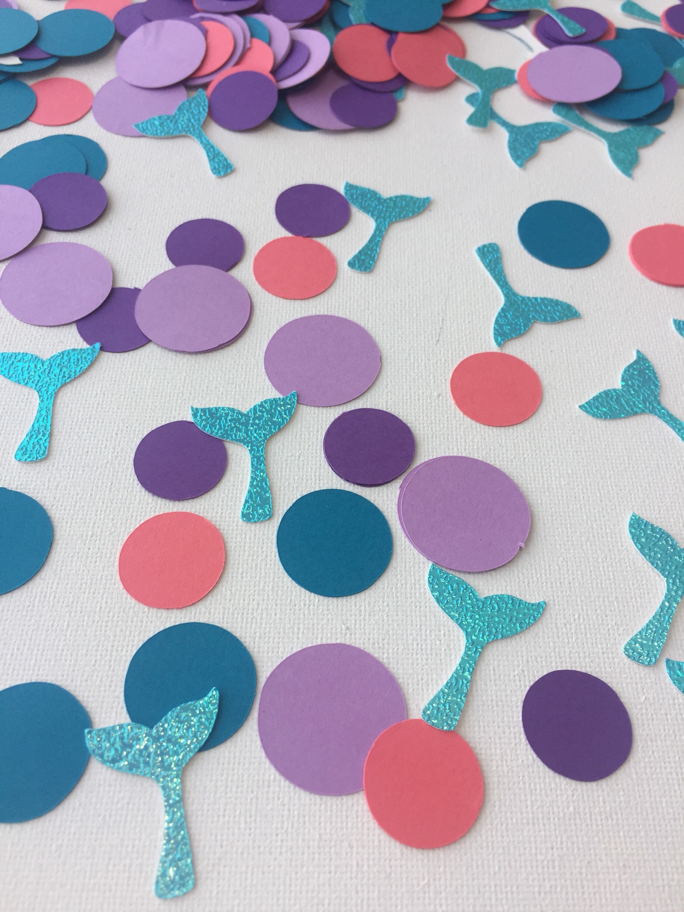 mermaid confetti mermaid party decor princess birthday mermaid birthday party decor mermaid baby shower girl mermaid party