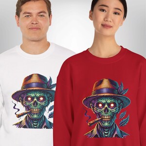 Unisex Sweatshirt: Island Zombie