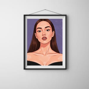 Olivia Rodrigo Art Artwork Graphic Print