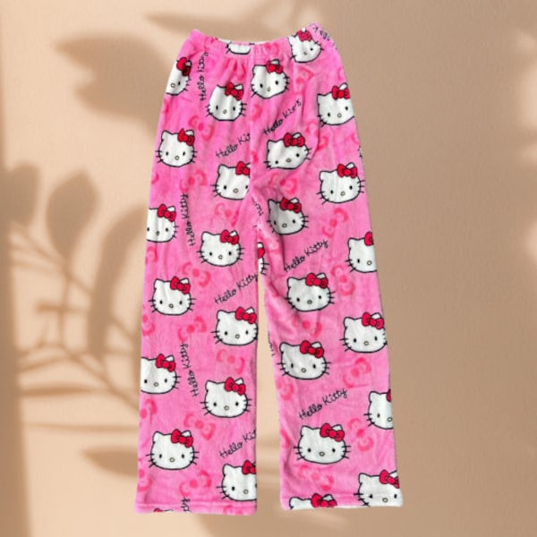 Hello Kittypajamas Pants - Etsy