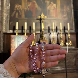 Christian Rosary Beads - Handmade